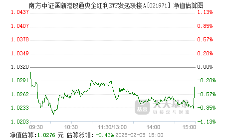 国新投资认购中证国新港股通央企红利ETF首发份额