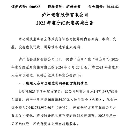 大手笔！年内分红超1000亿元