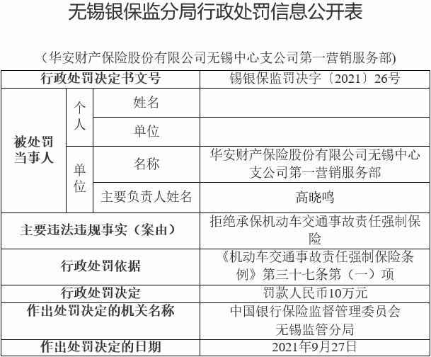两家保险公司被吊销业务许可证