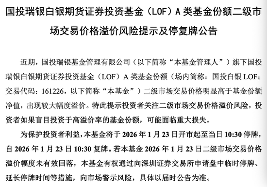 多只石油基金，再发临时停牌公告！3月最高大涨77%